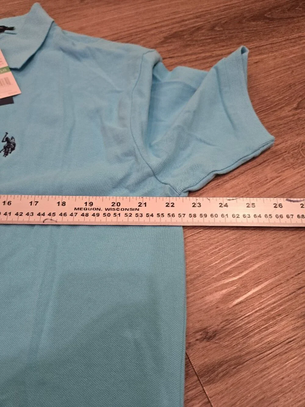 U.S. Polo Assn. Men's Short Sleeve Blue Polo NWT - Picture 7 of 8